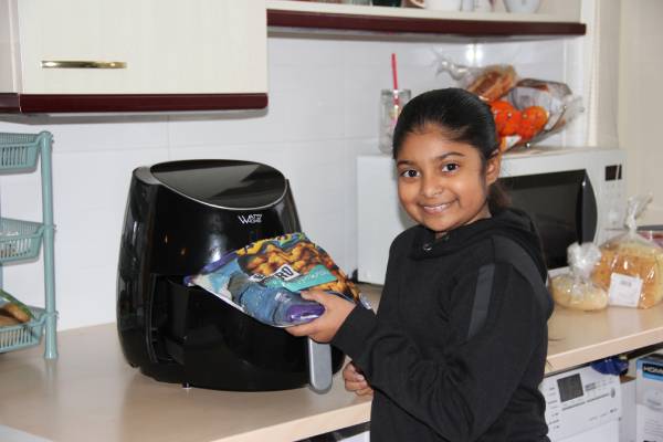 Jeanine heeft haar eigen airfryer